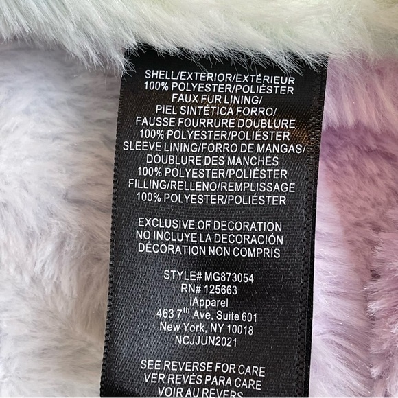 Members only Girl's Midweight with Fur Lining Jacket - Picture 9 of 11